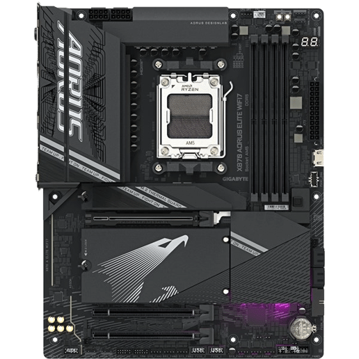 Gigabyte X870 AORUS ELITE WIFI7 ATX Motherboard for AMD Socket AM5 CPUs
